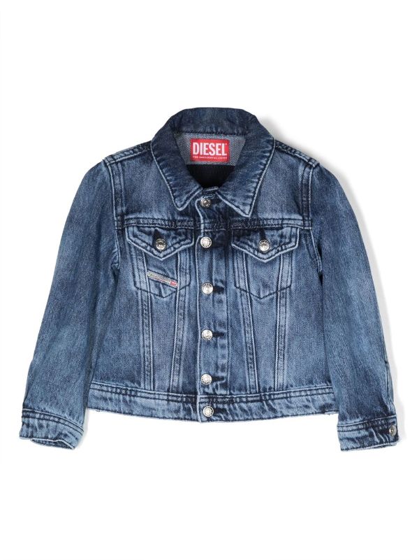 Diesel Kids デニムジャケット - Farfetch