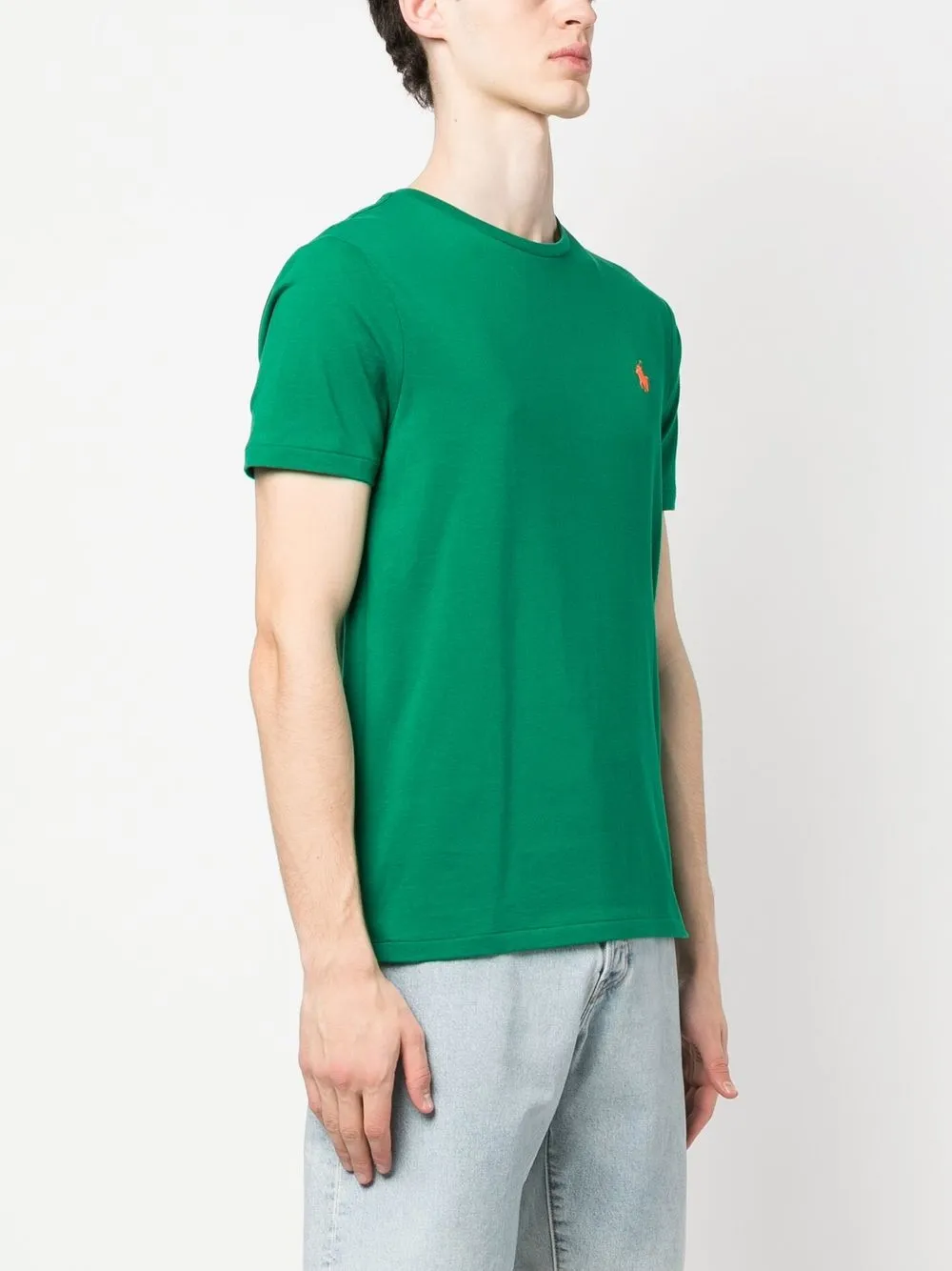 Polo Ralph Lauren Big Boys Cotton Jersey Crewneck T-shirt In Grün