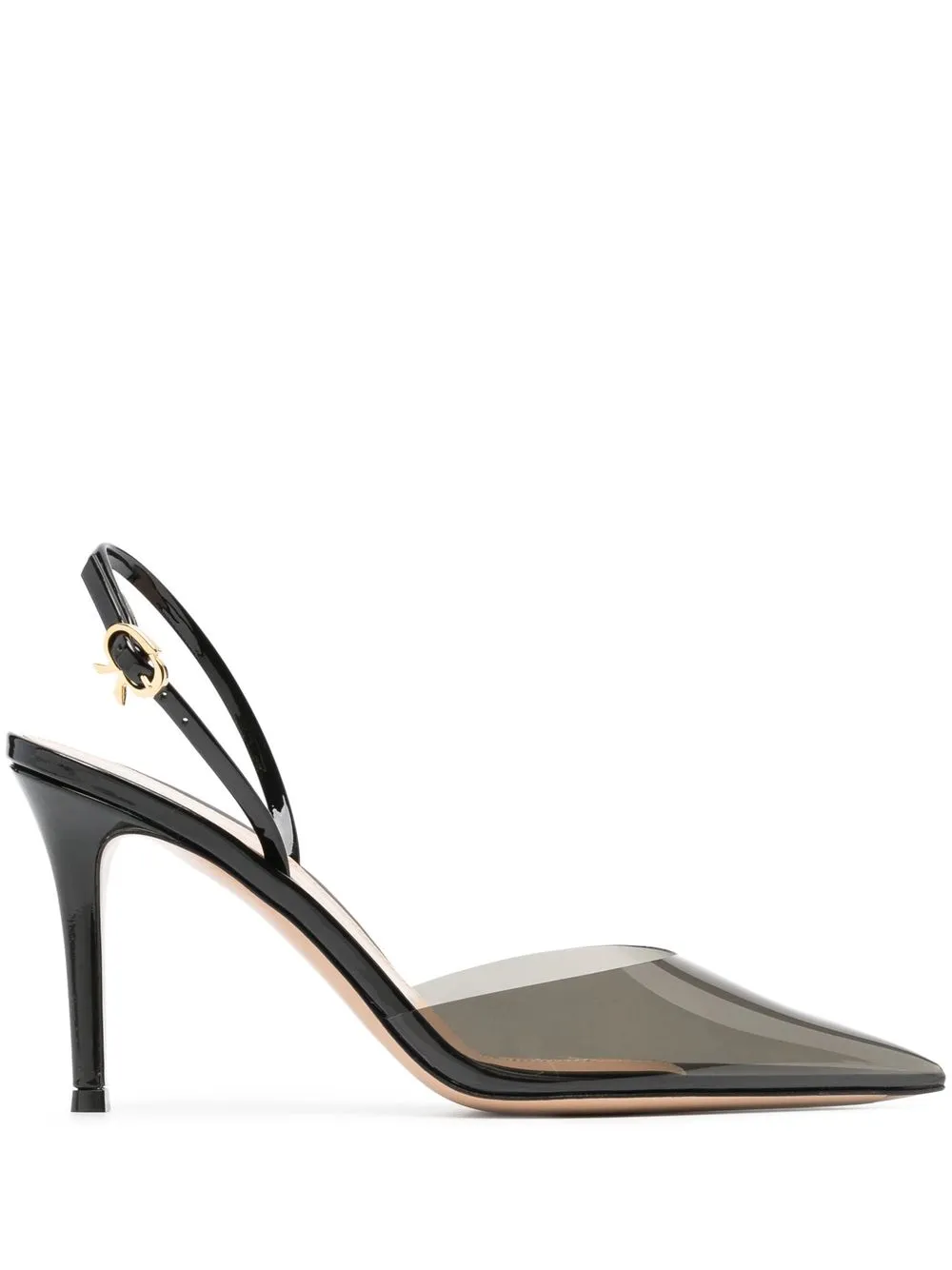 

Gianvito Rossi Ribbon D'Orsay 85m pumps - Black