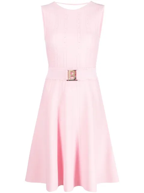 Blugirl knitted flared dress