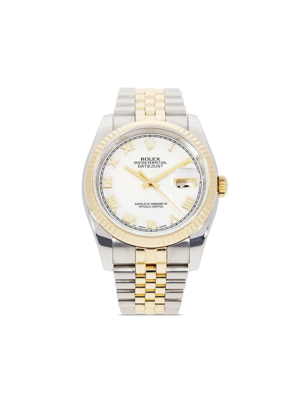 

Rolex 2017 pre-owned Datejust 36mm - White