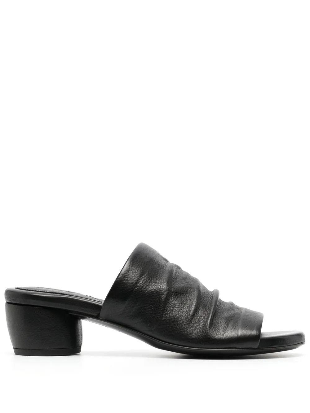 

Marsèll leather 50mm mules - Black