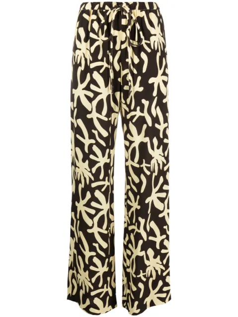 Nanushka abstract-print drawstring trousers