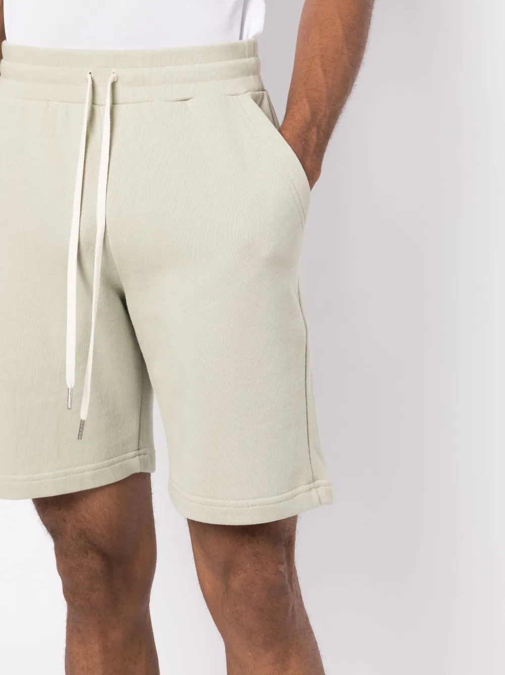 John Elliott Crimson Track Shorts In Green