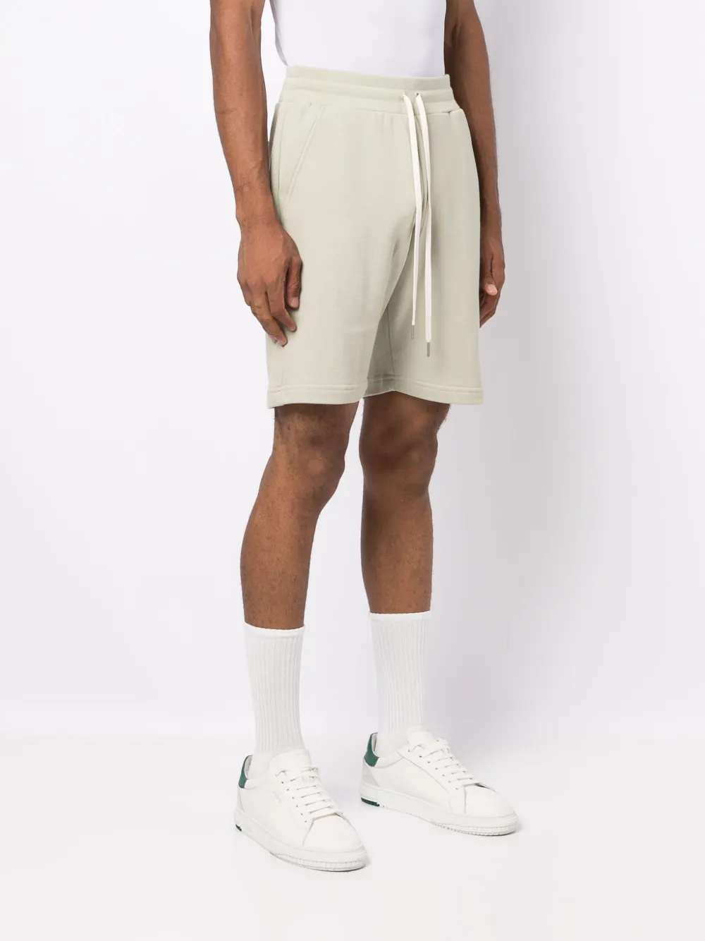 John Elliott Crimson Track Shorts In Green