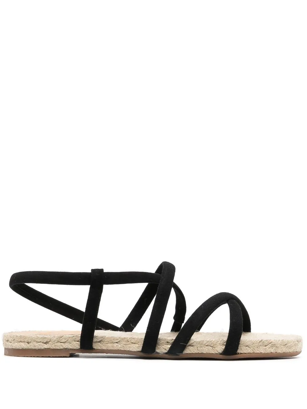 

Castañer Pascal crossover-strap espadrille sandals - Black