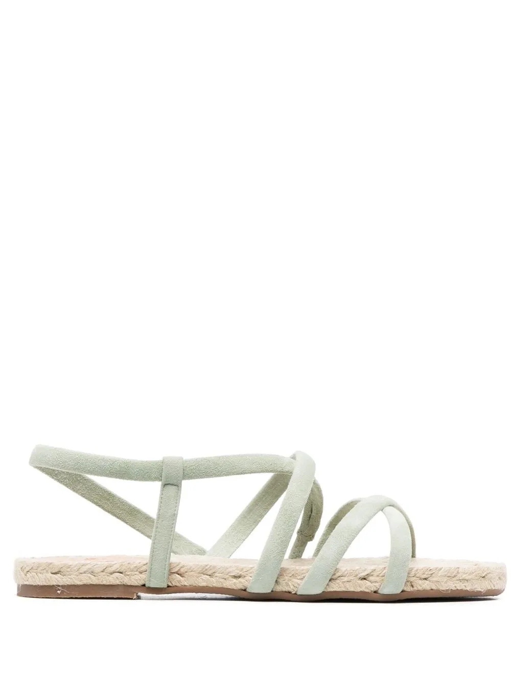 

Castañer flat suede espadrille sandals - Green