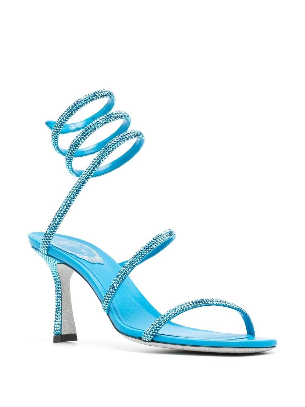René Caovilla Cleo sandalen met open teen - Blauw