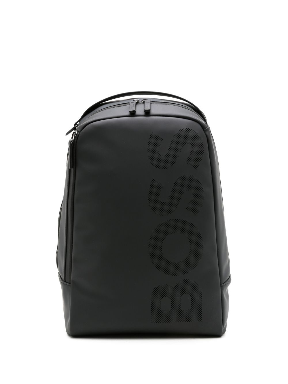 Hugo Boss Matte Perforated-logo Backpack In Black | ModeSens