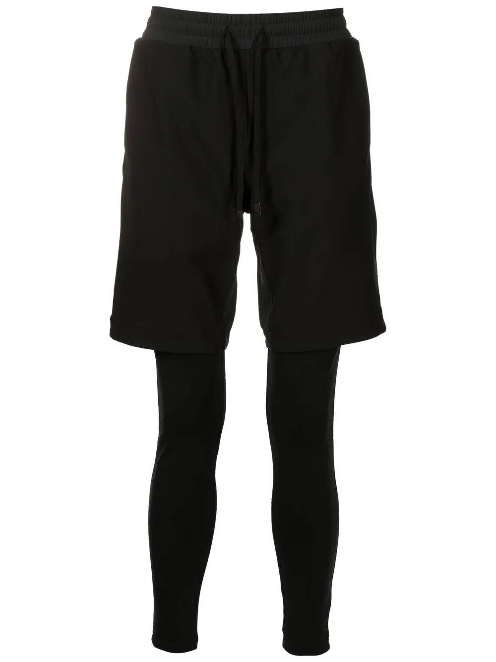 BOSS Legging com sobreposição | Preto | Image 1