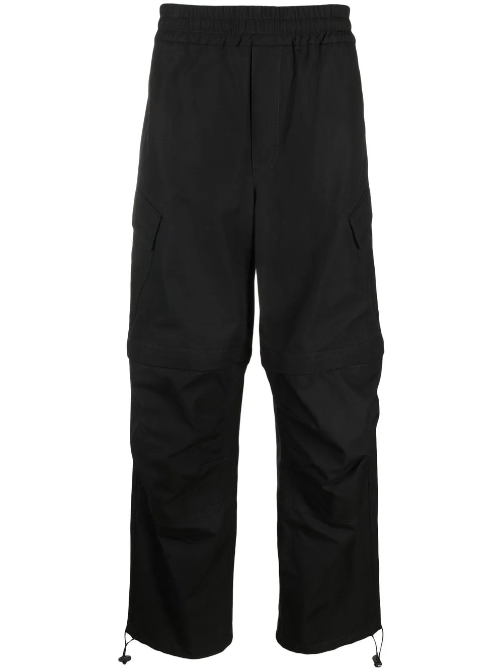 

MSGM straight-leg cargo trousers - Black