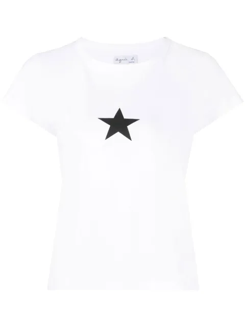 agnès b.  star-print short-sleeve T-shirt