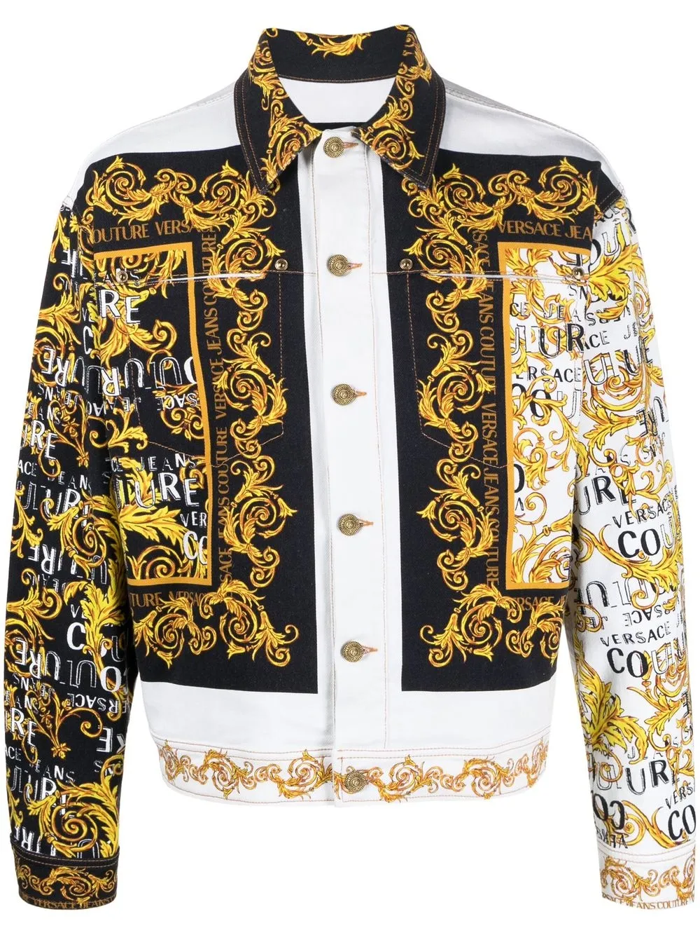 Versace on sale gold jacket