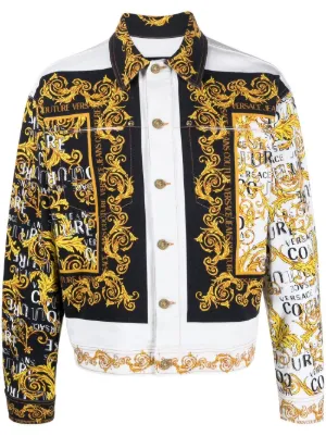 Westers pot fonds Versace Jeans Couture Denim Jackets for Men - Shop Now on FARFETCH