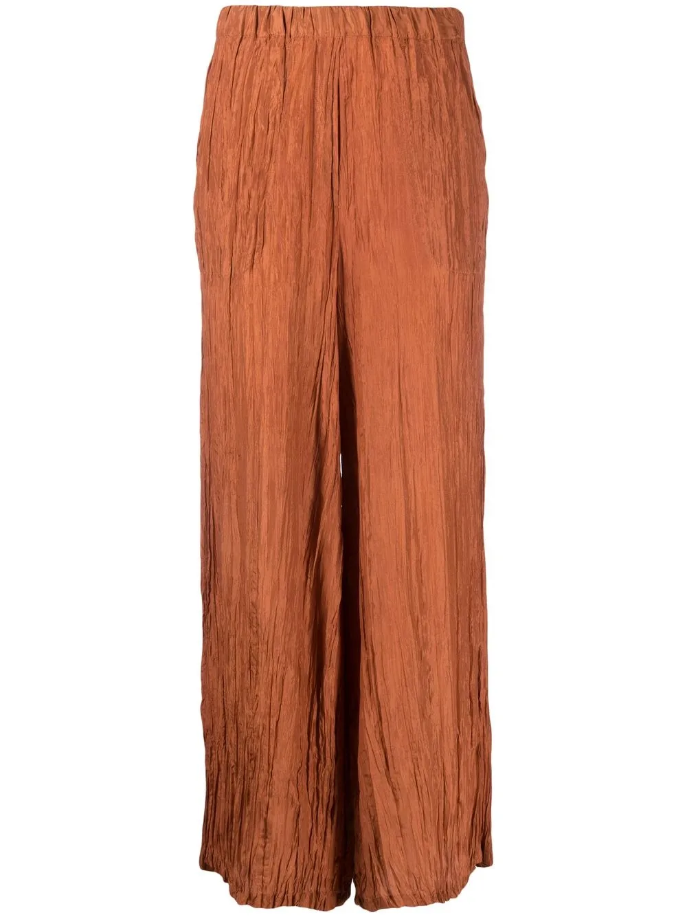 

Alysi pleated wide-leg trousers - Orange