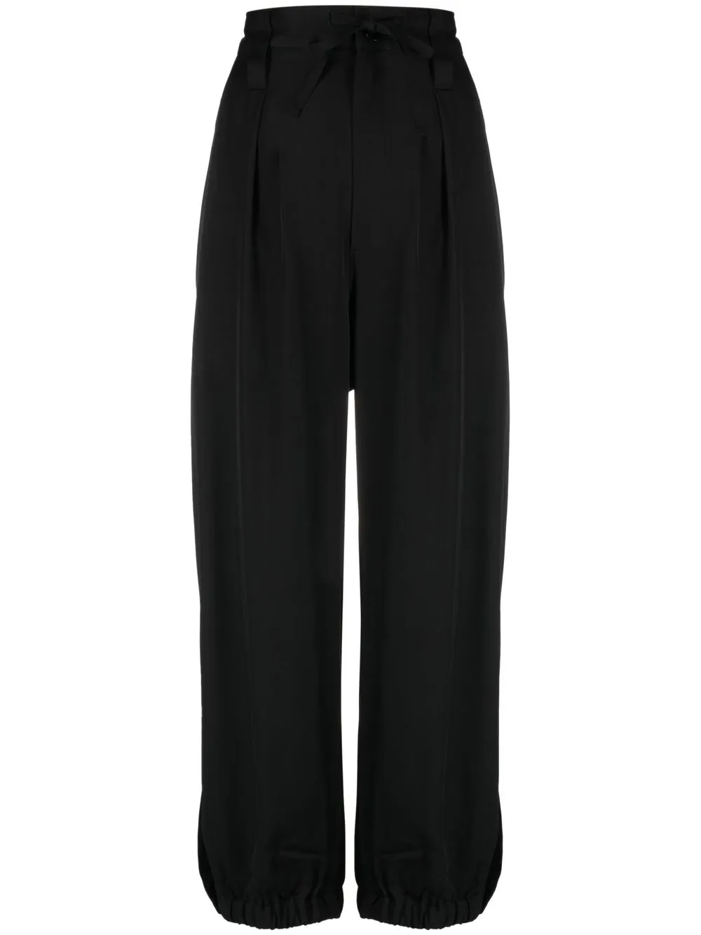 

Y-3 pants con tiro bajo - Negro