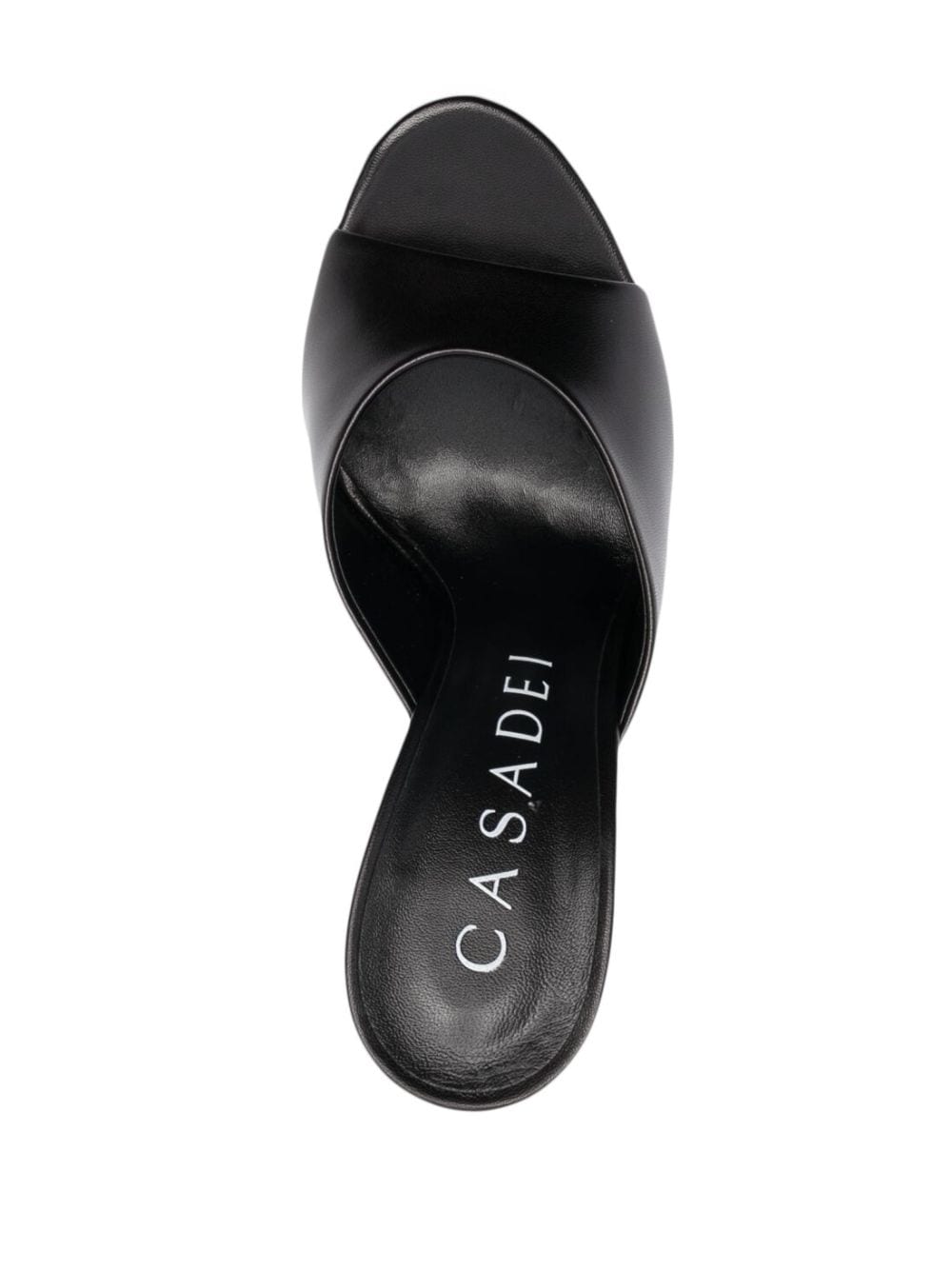 Shop Casadei 110mm Heeled Mules In Black