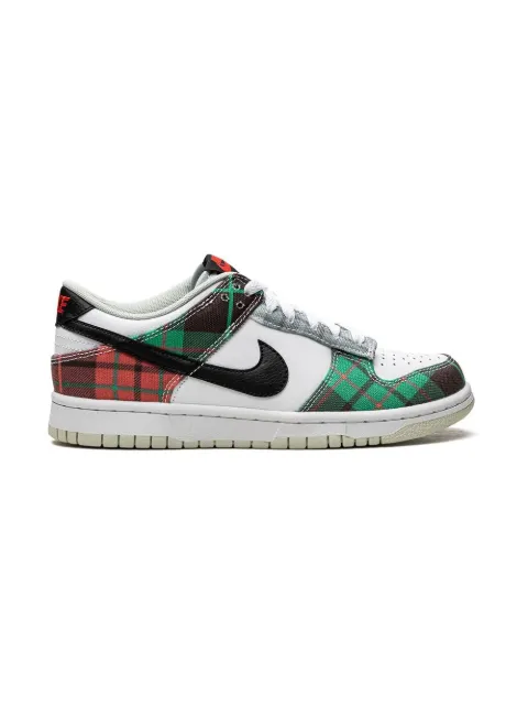 Nike Kids Dunk Low "Tartan Plaid" sneakers