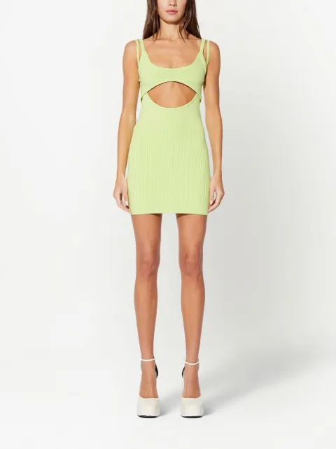RTA Carolina cut-out dress WS23S271D1358ALIME - 1