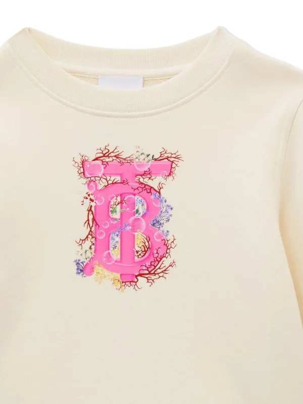 Burberry sweater discount kids pink