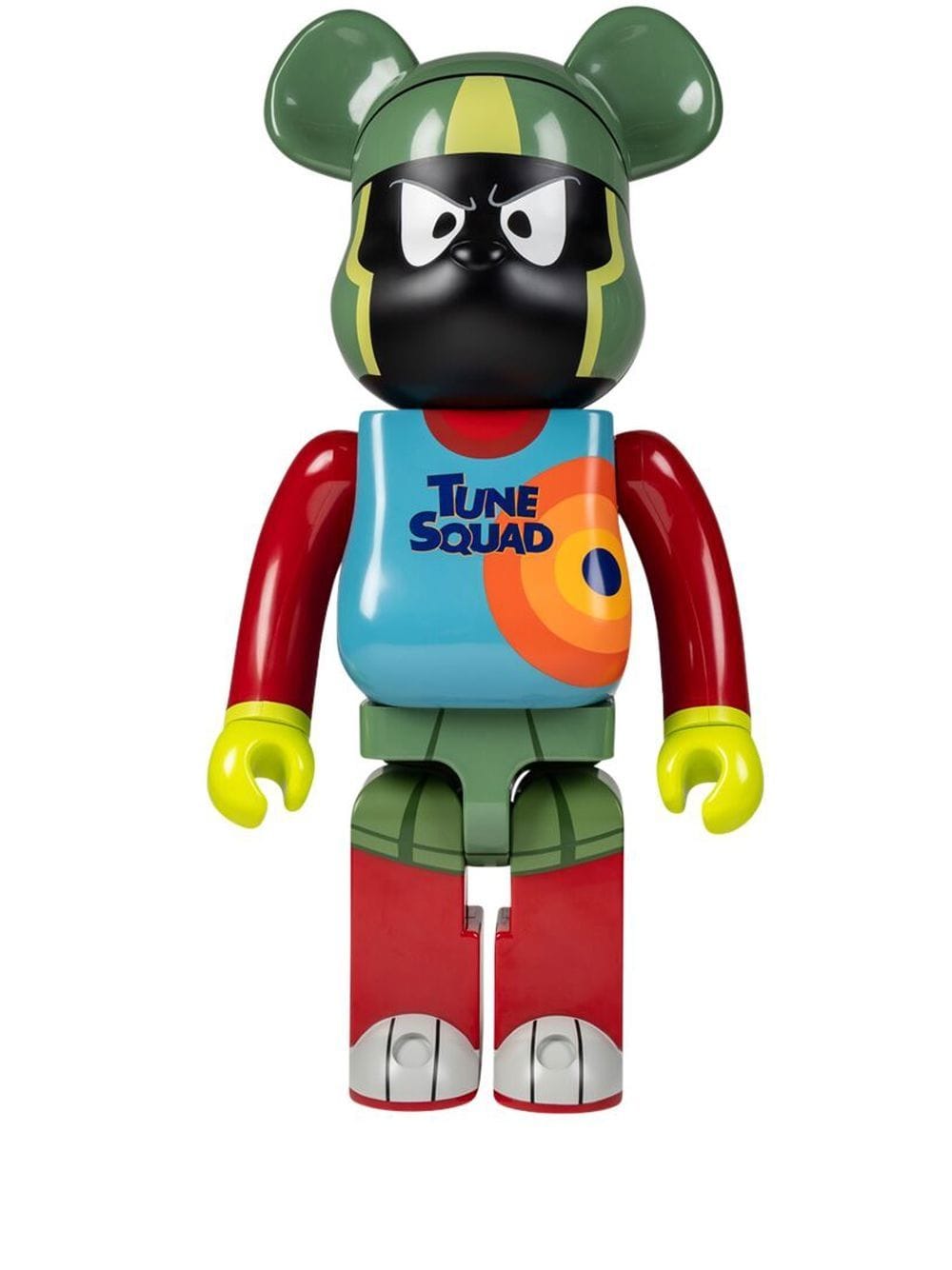 Medicom Toy X Space Jam: A New Legacy Marvin The Martian Be@rbrick 1000% Figure In Green