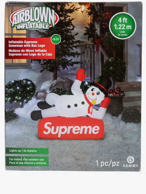 Supreme Inflatable Snowman figure