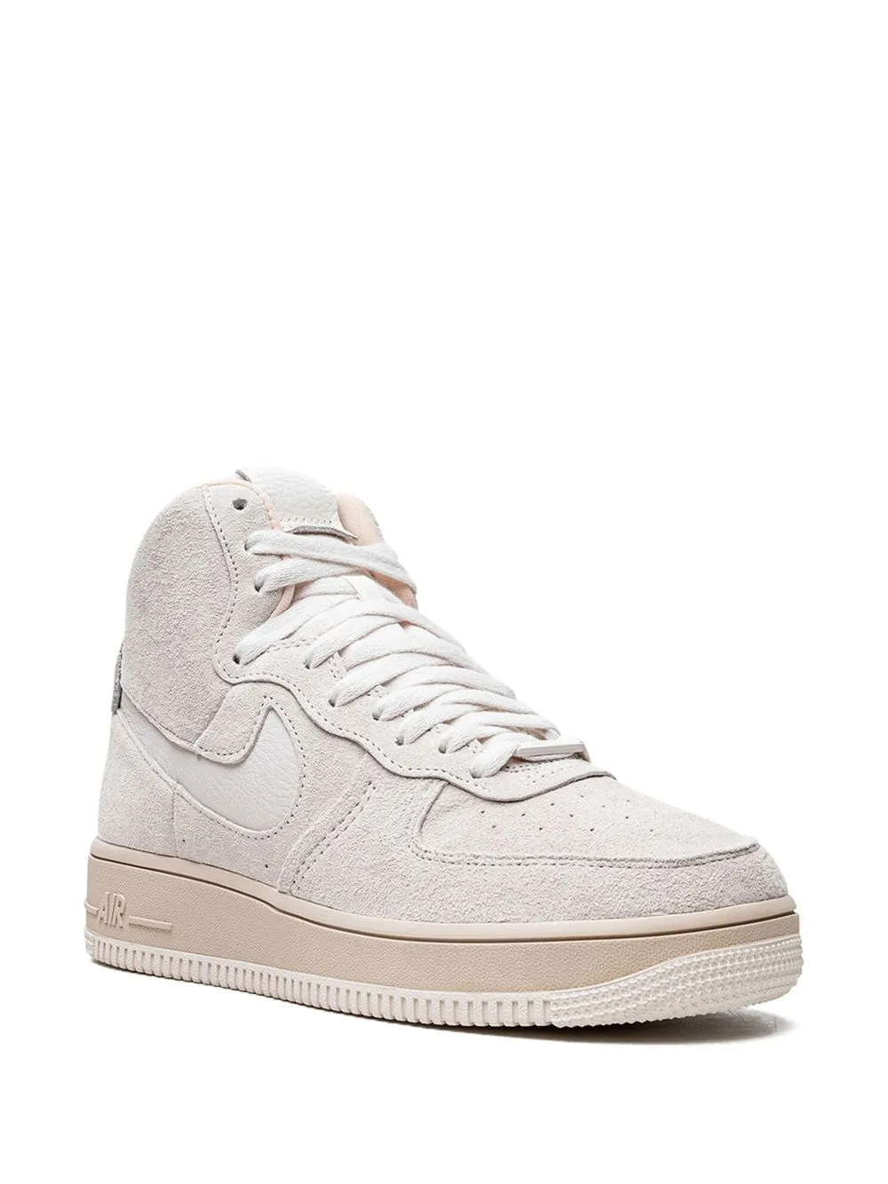 Nike Af1 Sculpt High-top Sneakers In Nude