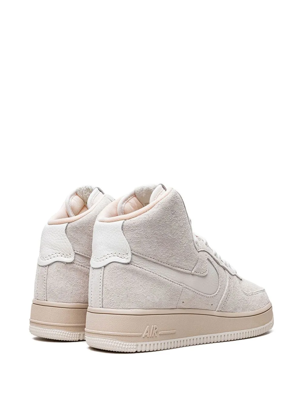 Nike Af1 Sculpt High-top Sneakers In Nude