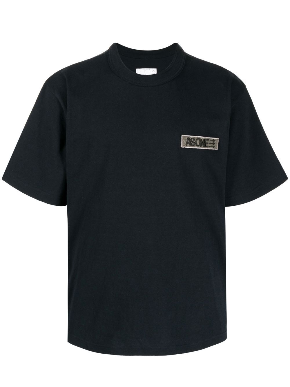 

sacai chest patch T-shirt - Black