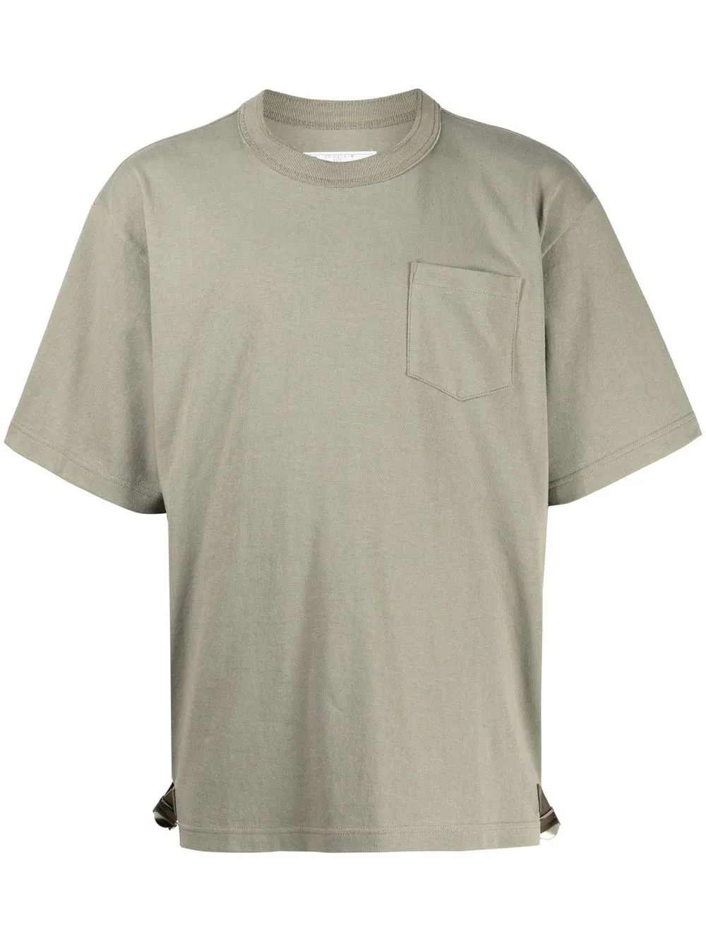 

sacai crew neck T-shirt - Green