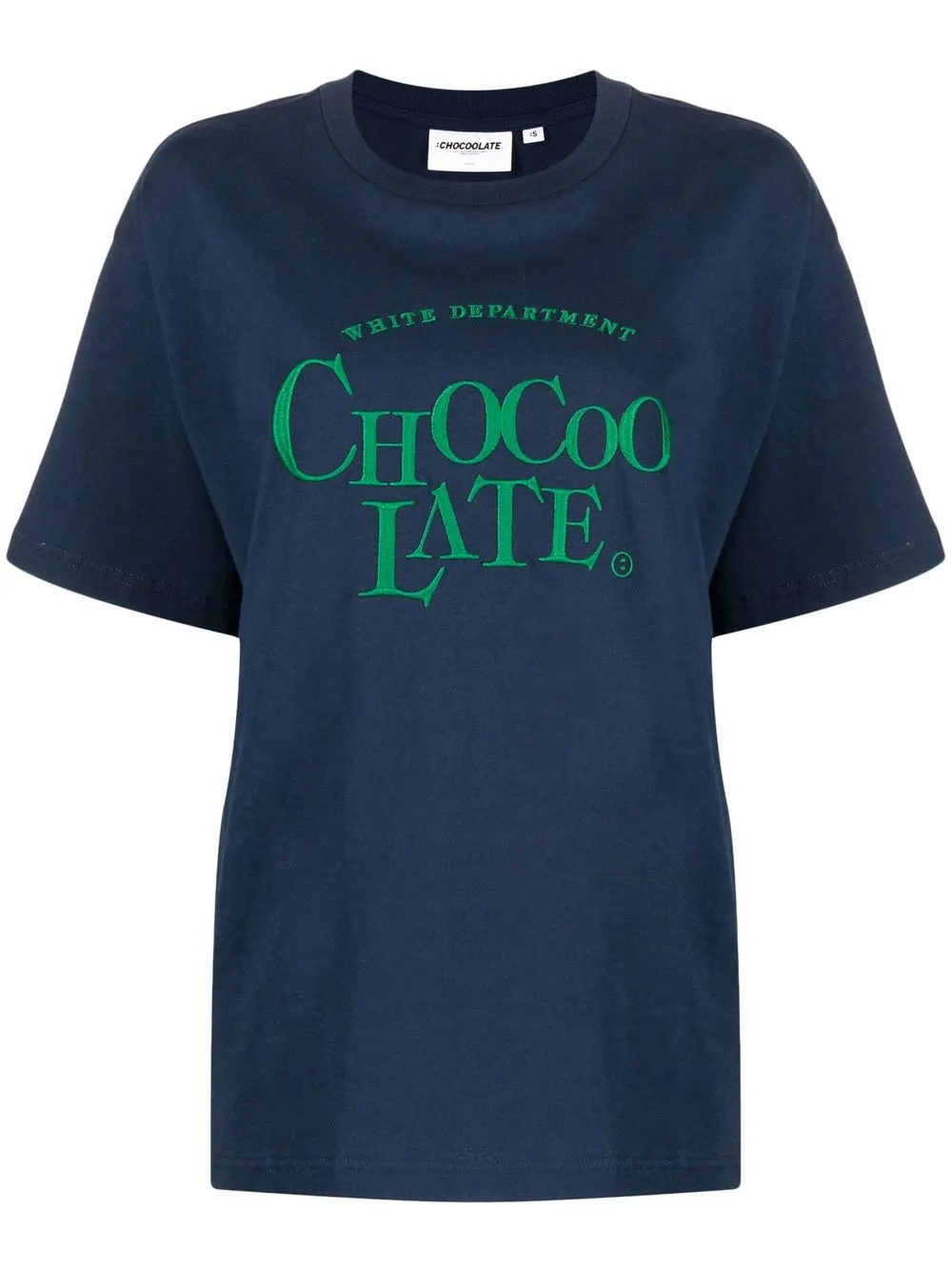 

CHOCOOLATE playera con logo bordado - Azul