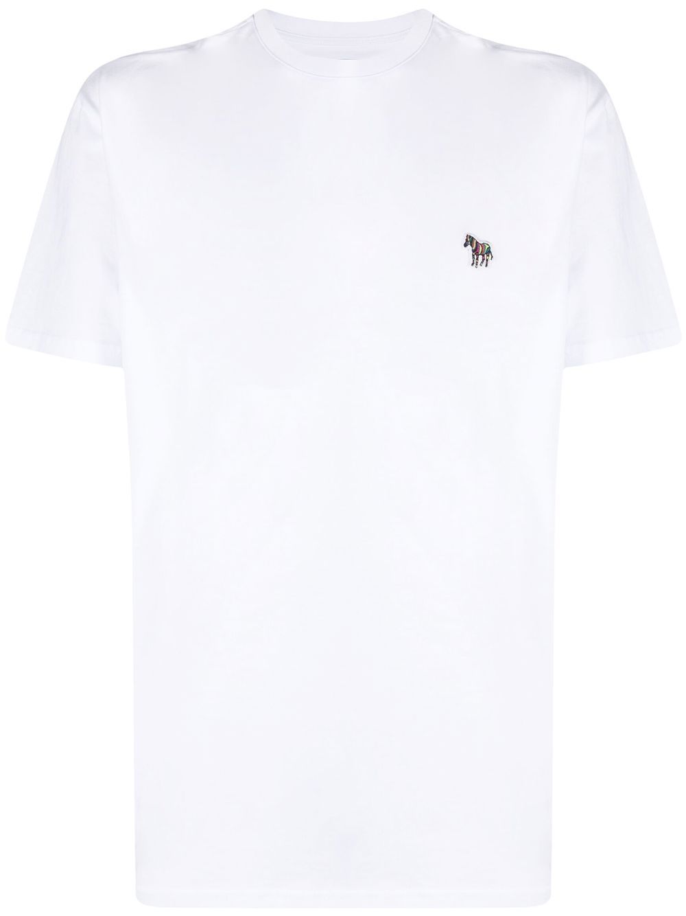 

PS Paul Smith Zebra-patch logo T-shirt - White