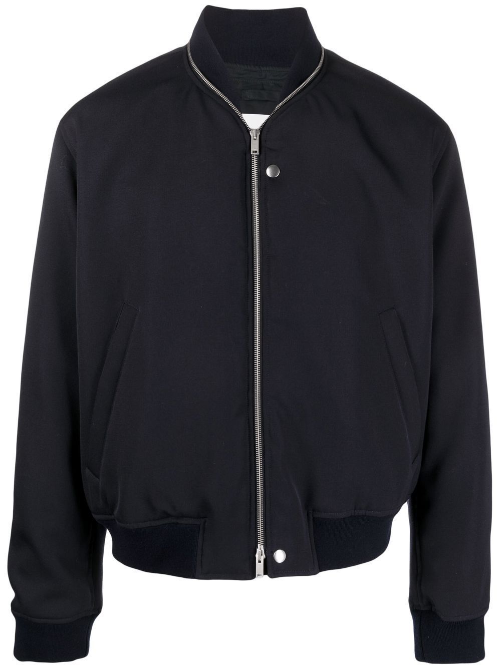 JIL SANDER ZIP-FASTENING BOMBER JACKET