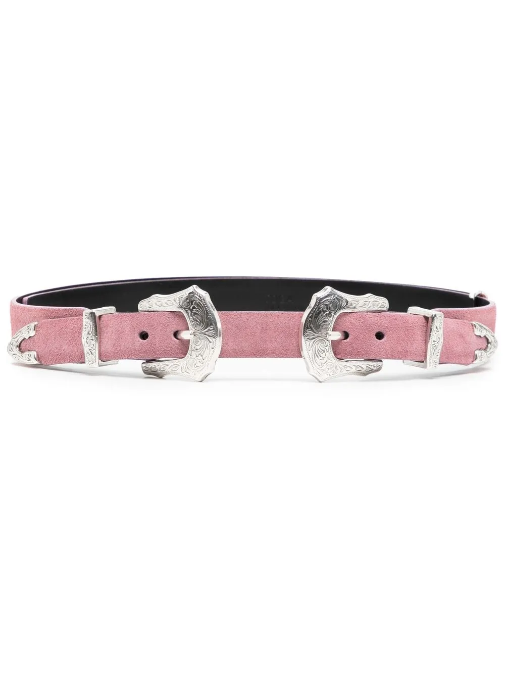 

Toga Pulla double buckle belt - Pink