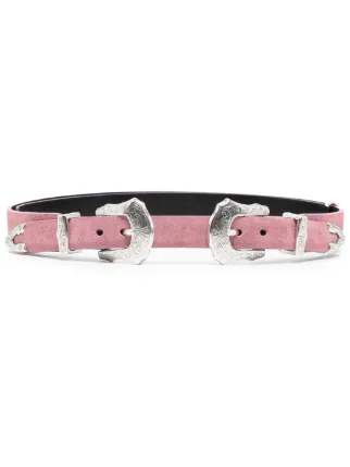 Louis Vuitton Monogram Double Buckle Belt - Farfetch