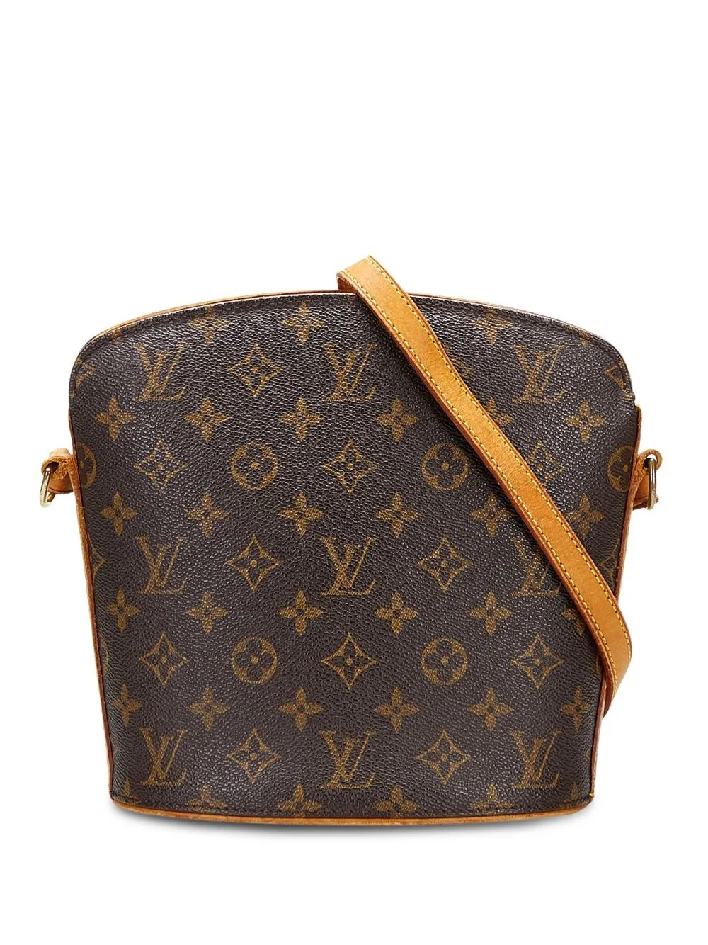 

Louis Vuitton 2002 pre-owned monogram Drouot crossbody bag - Brown