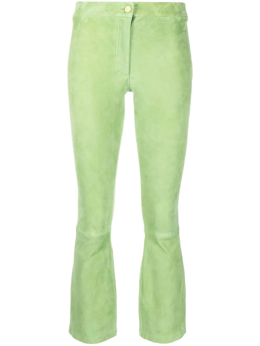 

Arma cropped flared trousers - Green