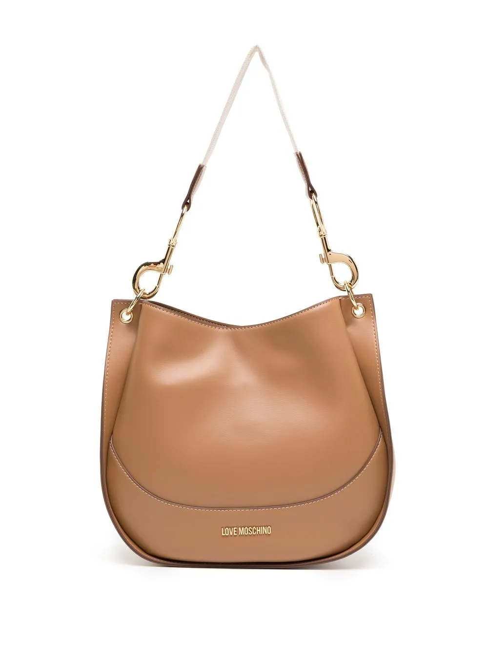 

Love Moschino logo-detail shoulder bag - Brown