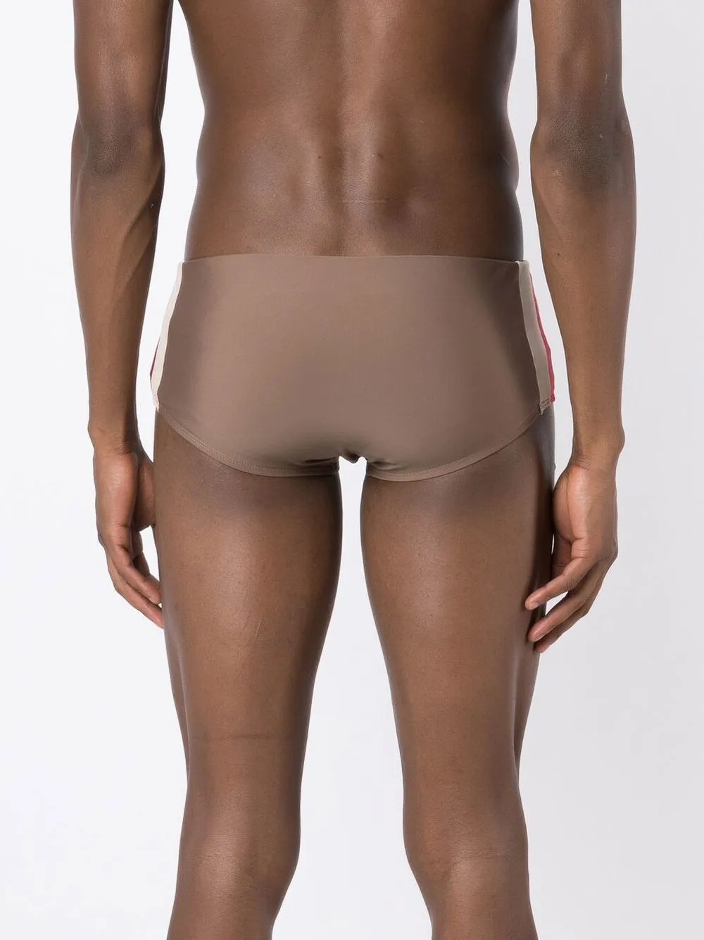 AMIR SLAMA COLOUR-BLOCK SWIMMING TRUNKS