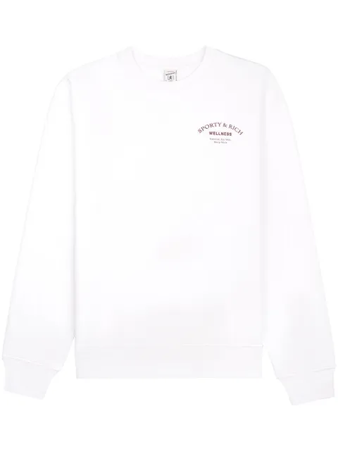 Sporty & Rich Wellness cotton sweatshirt