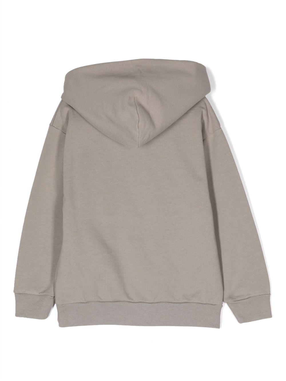 Balenciaga Kids Hoodie met logoprint - Beige