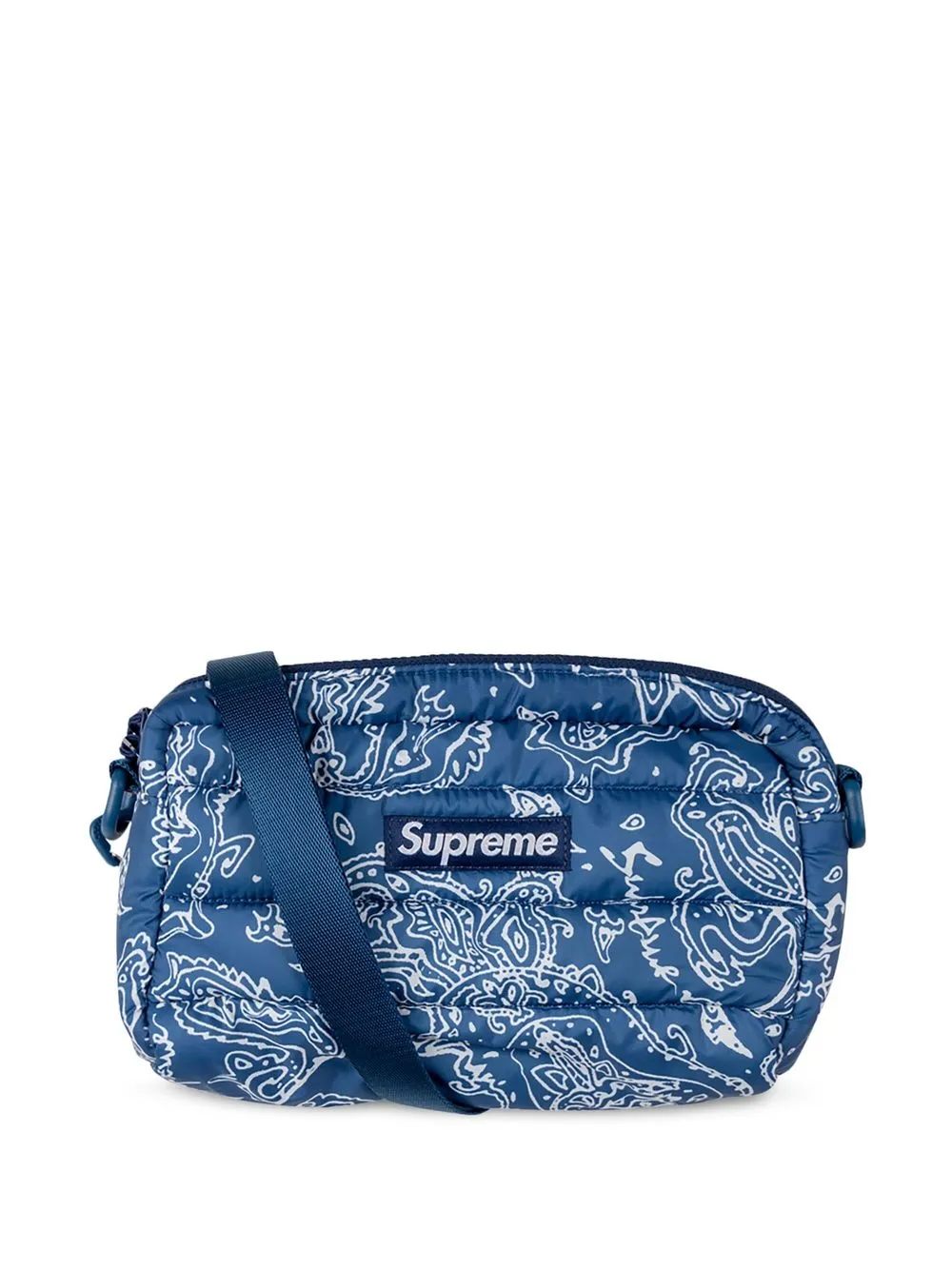 Supreme logo-patch Waist Bag - Farfetch