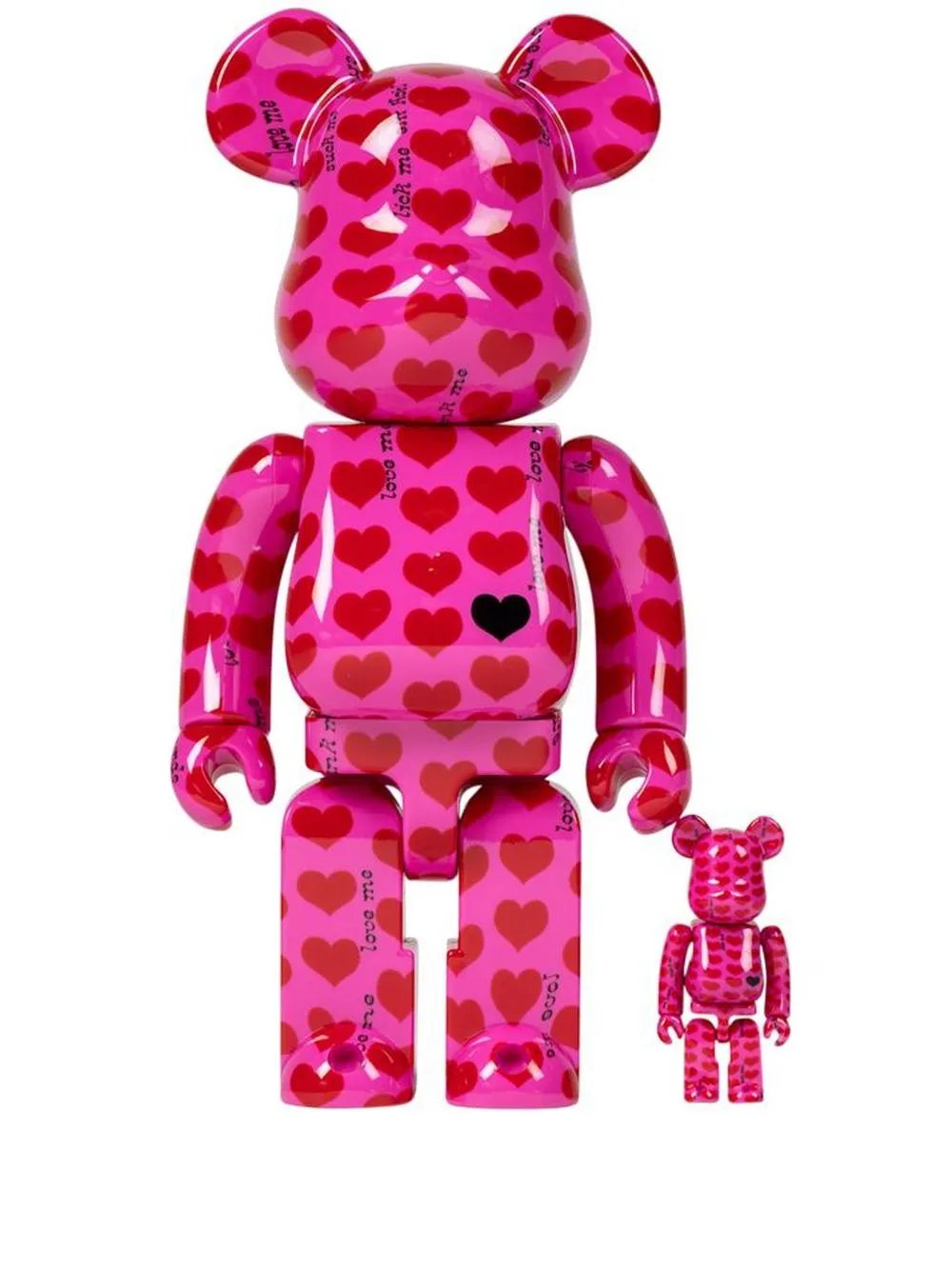 

Medicom Toy x Hide BE@RBRICK 100% and 400% figure set - Pink