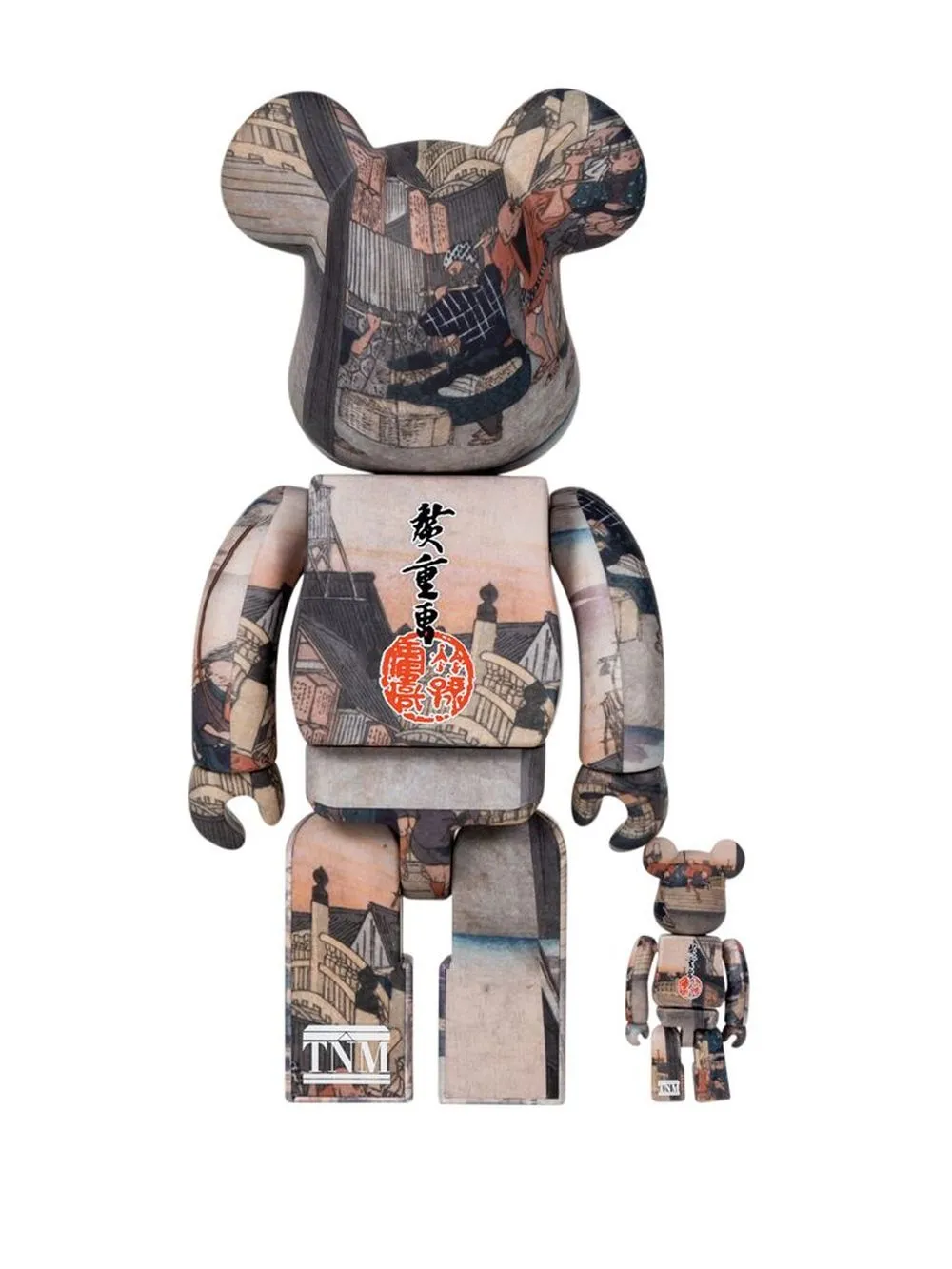 Image 2 of MEDICOM TOY x Tokyo National Museum BE@RBRICK 100% and 400% figure set