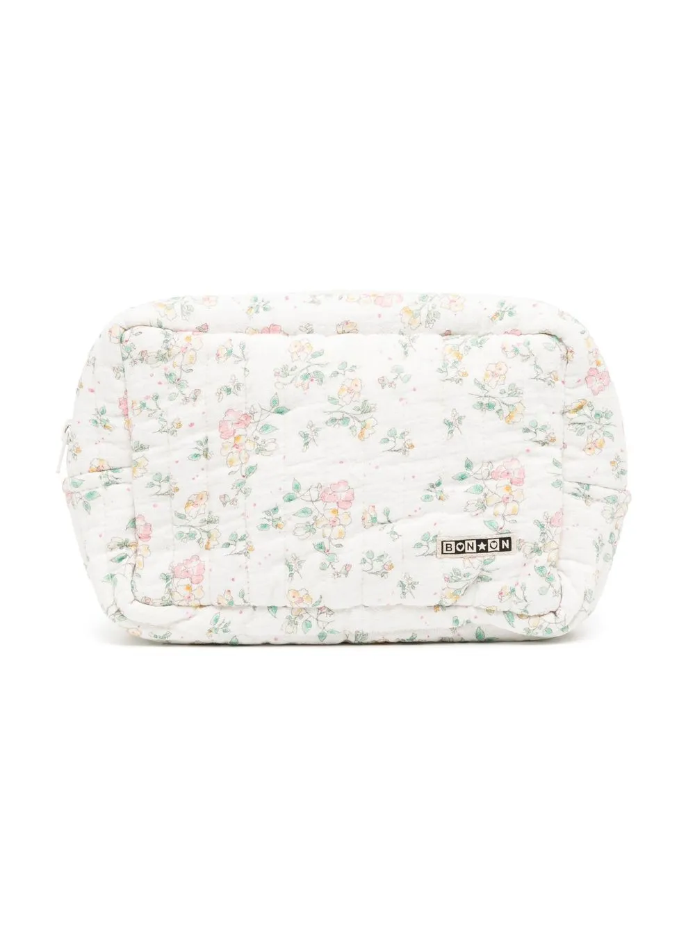 

Bonton pañalera con estampado floral - Blanco