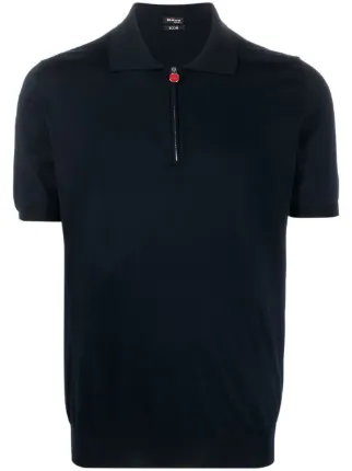 Hugo boss zip clearance polo