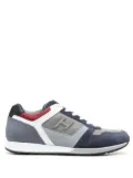 Hogan side logo-print sneakers - Blue
