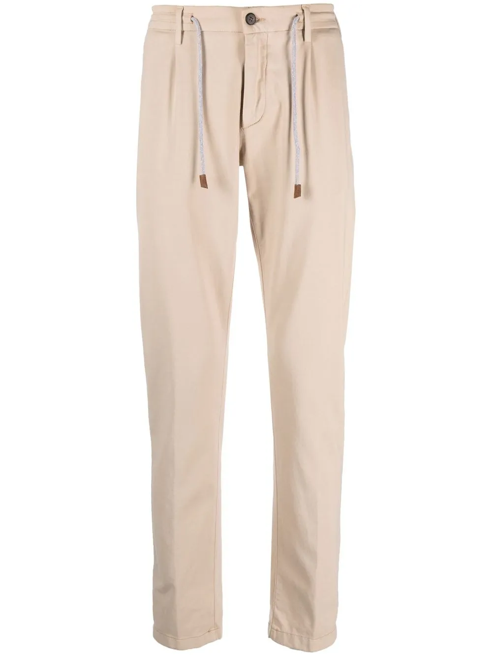 

Eleventy mid-rise tapered trousers - Neutrals