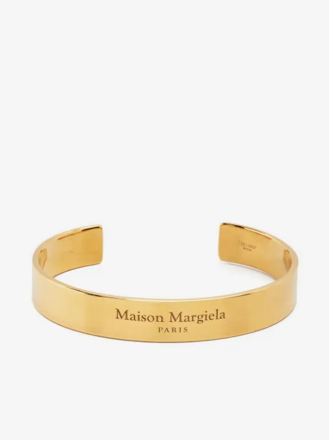 Maison Margiela bracelet troque à logo gravé