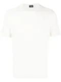 Drumohr cotton crew-neck T-shirt - Neutrals